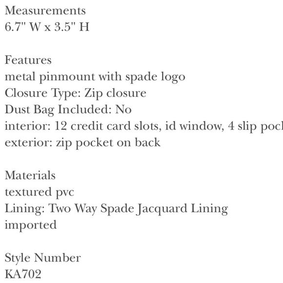 Kate Spade Kristi Park Posies Printed Satchel and Bifold Slim Wallet Set - Picture 13 of 16